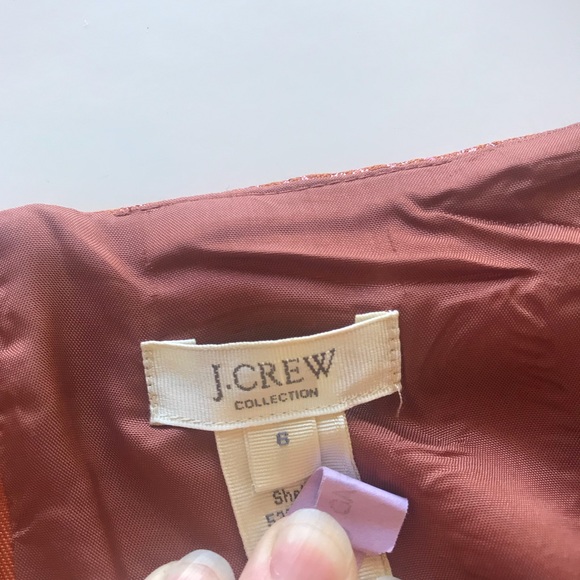 J Crew silk blend skirt size 6 Career Wear - Picture 2 of 5